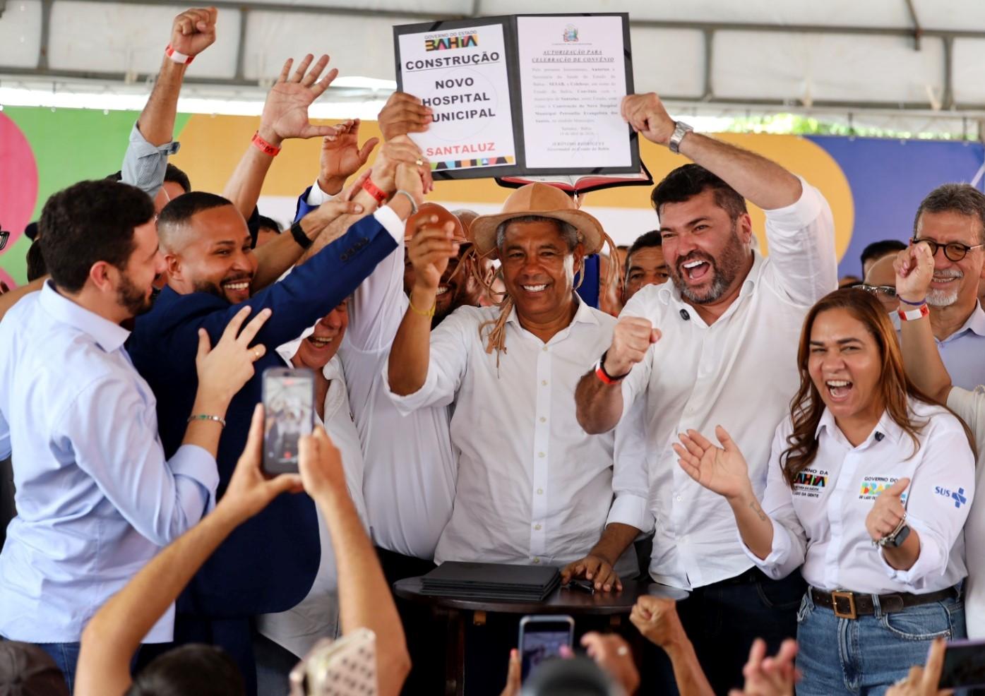 Governo do Estado anuncia novos investimentos em Santaluz e fortalece saúde, campo e infraestrutura