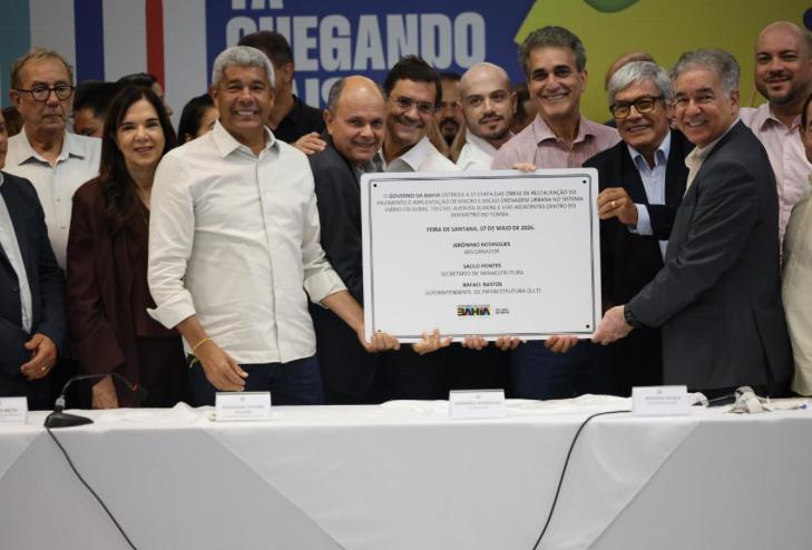 Governo do Estado entrega primeira etapa de obras no Centro Industrial de Subaé e anuncia novos investimentos em Feira de Santana
