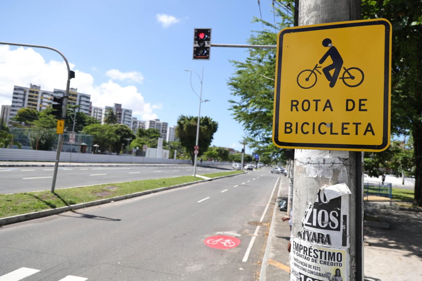 Prefeitura amplia ciclorrotas e projeta 50 km de infraestrutura cicloviária por semestre em Salvador