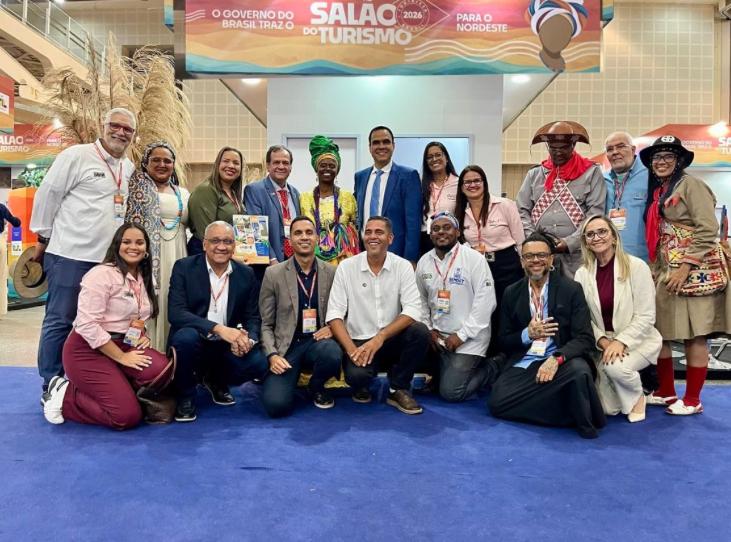 São João da Bahia e diversidade turística do estado são destaque no Salão do Turismo em Fortaleza