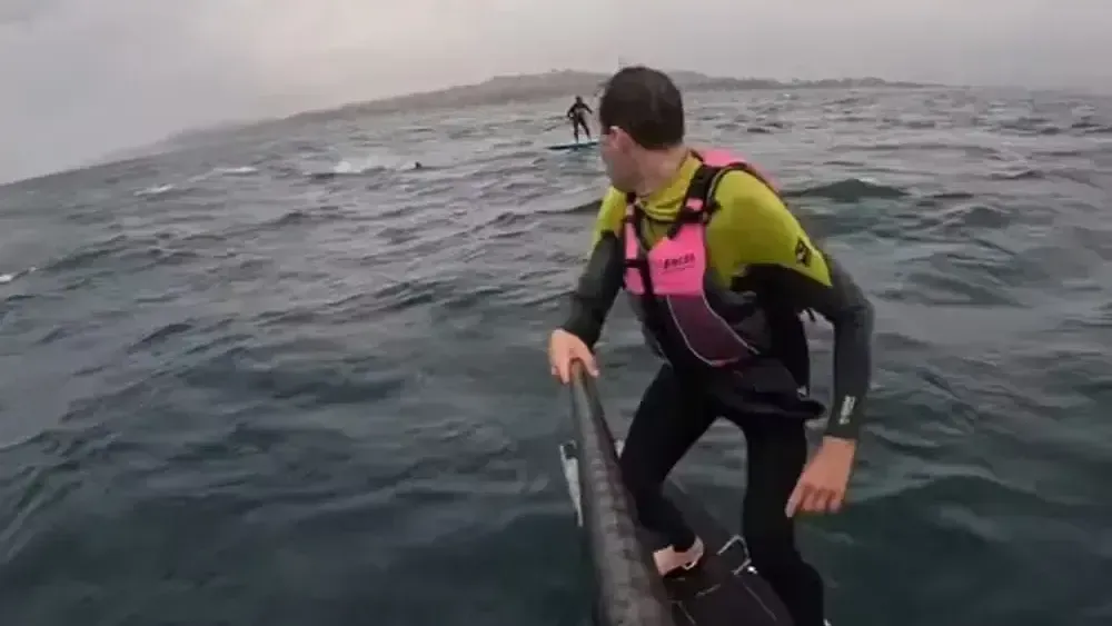 Tubarão persegue surfista por mais de 3 km na Califórnia; veja vídeo
