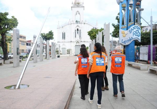 Defesa Civil de Salvador realiza vistorias preventivas no circuito do 2 de Julho para garantir a segurança da população