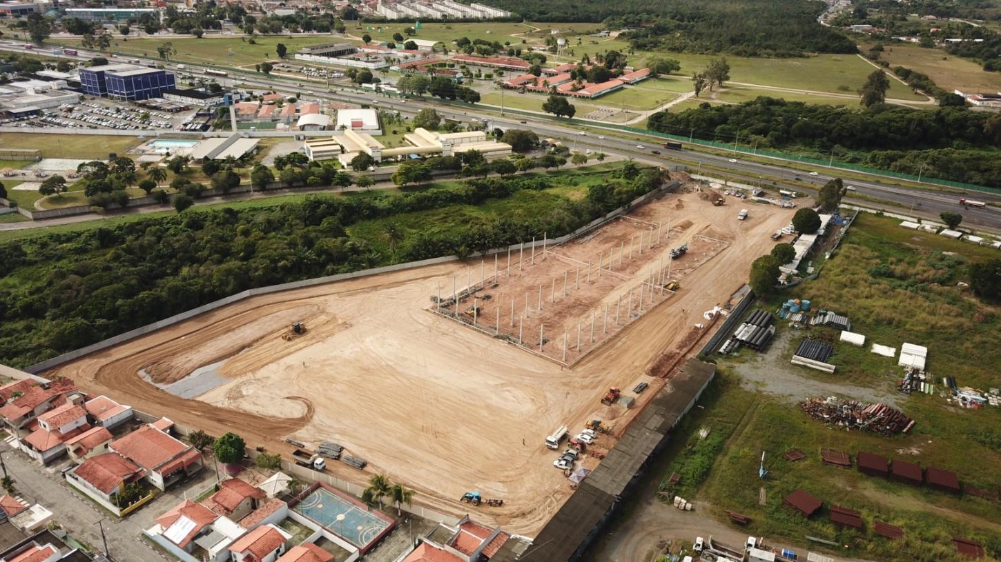Obras do Centro de Distribuição Logístico da Embasa avançam no interior da Bahia
