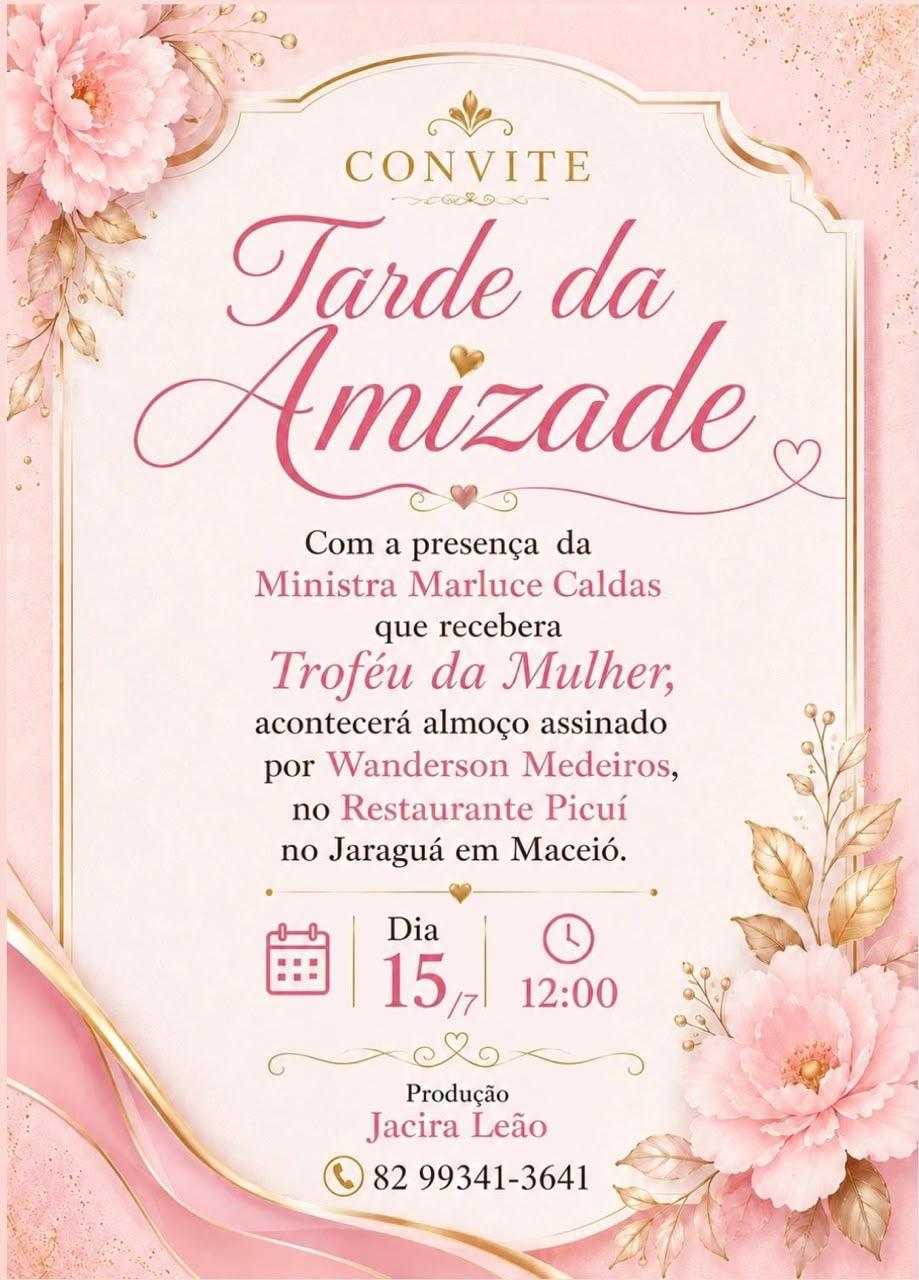 Jacira Leão recebe a amiga Marluce Caldas em uma Tarde da Amizade memorável