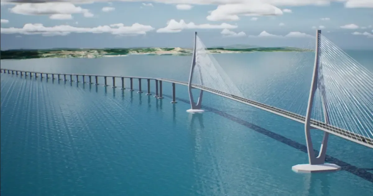 Ponte Salvador–Itaparica amplia vão central para 682 metros e entra para grupo das maiores pontes estaiadas do mundo; veja vídeo