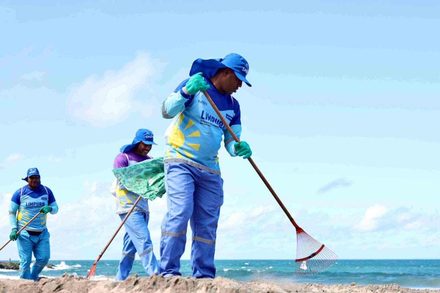 Mutirão reúne voluntários para limpeza da Orla de Praia Grande neste sábado (19)