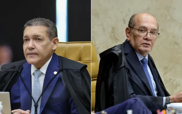 Nunes Marques bloqueia Gilmar Mendes no WhatsApp após desentendimento