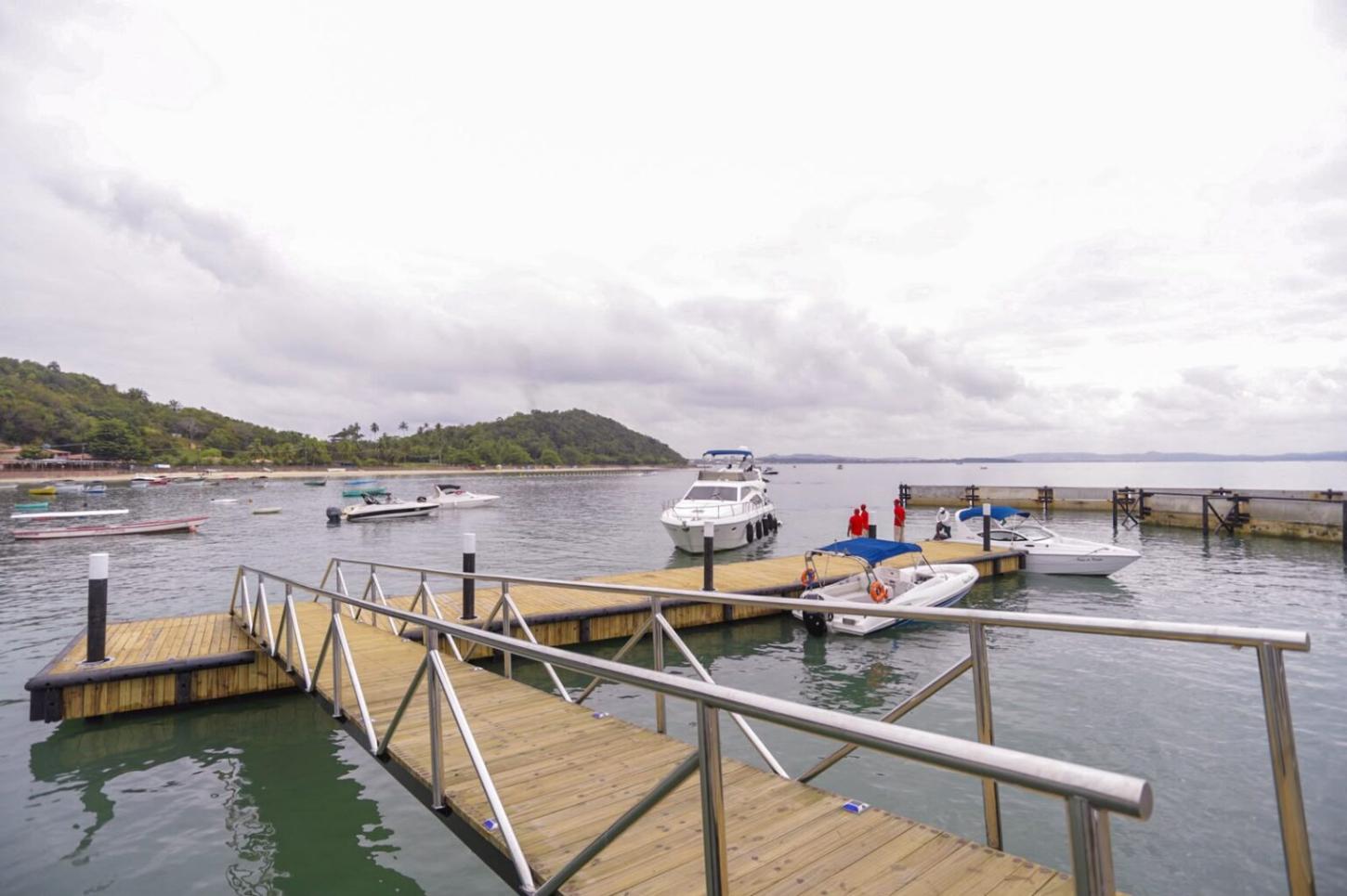 Prefeitura entrega pacote de obras de infraestrutura com requalificação de terminal hidroviário e novo centro gastronômico em Ilha dos Frades