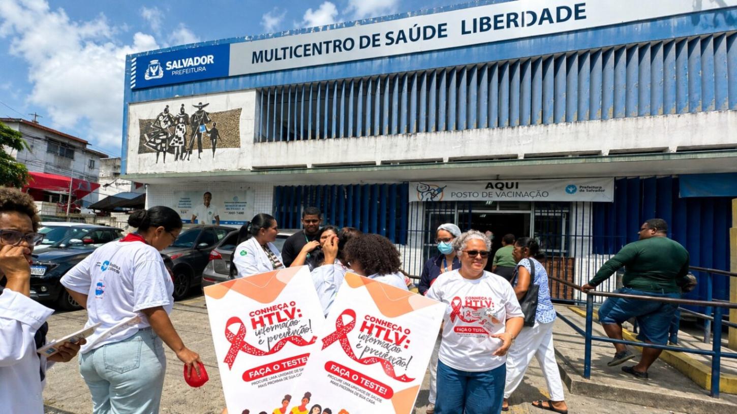 Setembro Vermelho e Branco: Multicentro Liberdade promove ações de conscientização sobre o HTLV