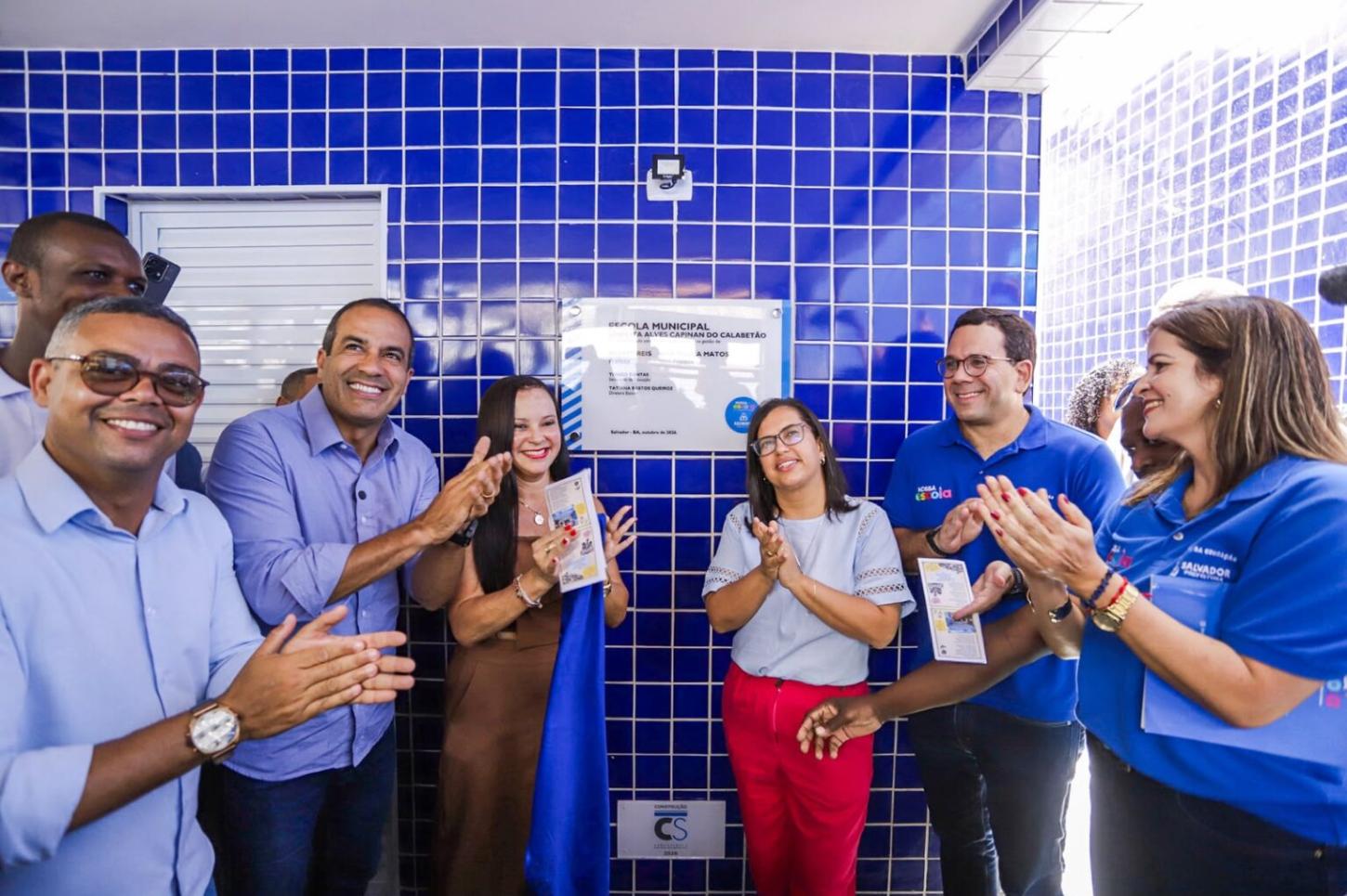 Prefeitura entrega nova escola em tempo integral no Calabetão e anuncia licitação para construção de mais 11 unidades de ensino
