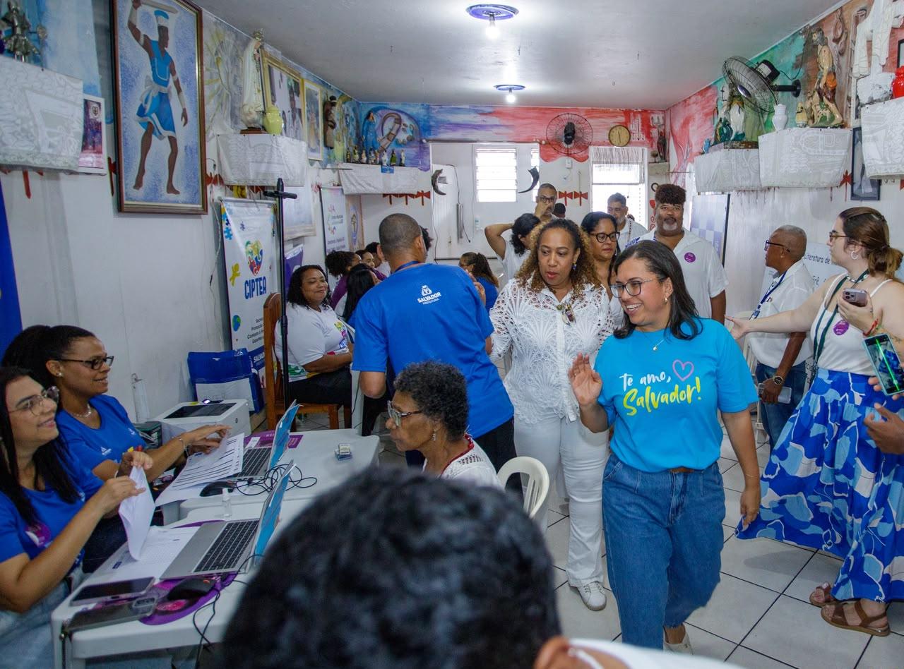 Terceira edição do Viver Salvador Terreiros leva serviços públicos ao Centro Umbandista Paz e Justiça