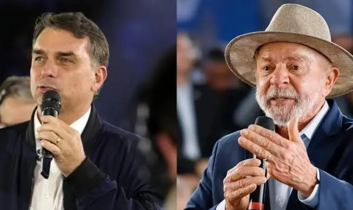 Meio/Ideia: Flávio tem 51,1% dos votos válidos no 2º turno; Lula, 48,9%