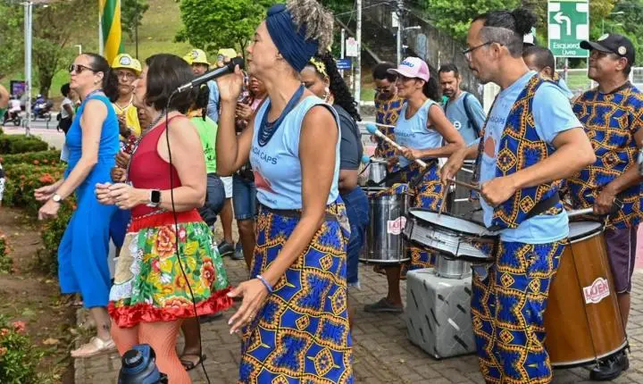 No Dique do Tororó, Banda CAPS destaca música como ferramenta de cuidado e saúde mental